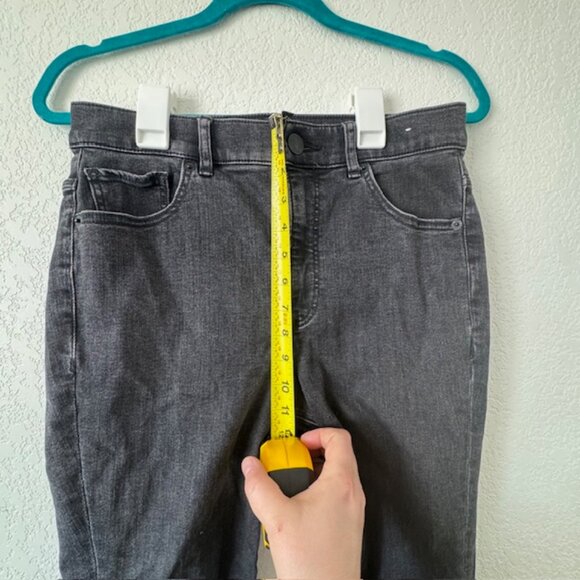 Express Womens‎ Black Ankle Legging Super High Rise Jeans Size 8R EUC - Picture 4 of 11